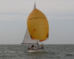 Belle fin de croisiere sous spi