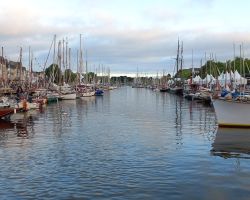 Vannes 29 mai Flotille J embarquement 3eme equipage Anelor