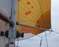 Retour vers Pornic sous spi 01 juin