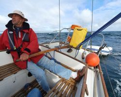 En approche de la Teignouse 23 juin