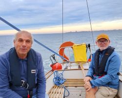Equipe 2 en partance des Sables d'Olonne