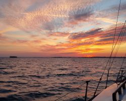 De l'Île d'Aix à la remontée de La Charente avec le courant; puis le retour à la renverse