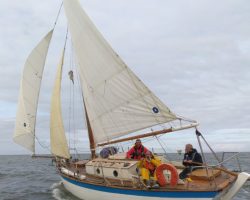 17 mai 10h en sortie de La Vilaine en route vers Pornic