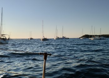 21h Au mouillage a Porz Guen (Hoedic)
