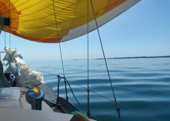 Sous spi par petit temps